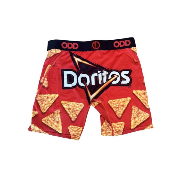 Odd Sox Boxer Briefs Doritos Chips Size M NWT Red Bold Graphic Print - Picture 4 of 6